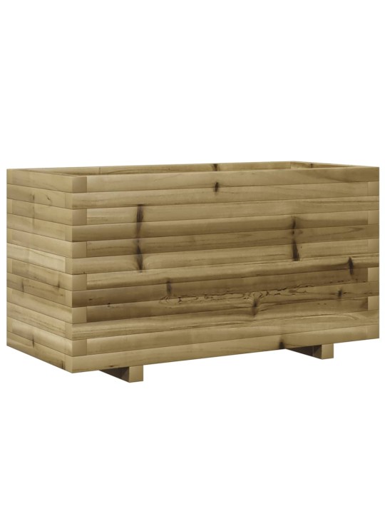 Zahradní truhlík 90 x 40 x 49,5 cm impregnované borové dřevo