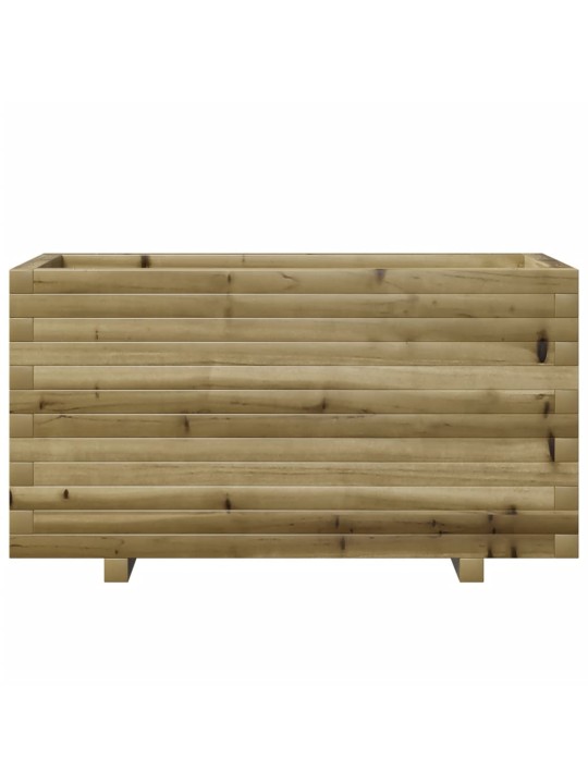 Zahradní truhlík 90 x 40 x 49,5 cm impregnované borové dřevo