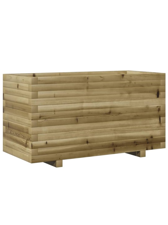 Zahradní truhlík 90 x 40 x 49,5 cm impregnované borové dřevo