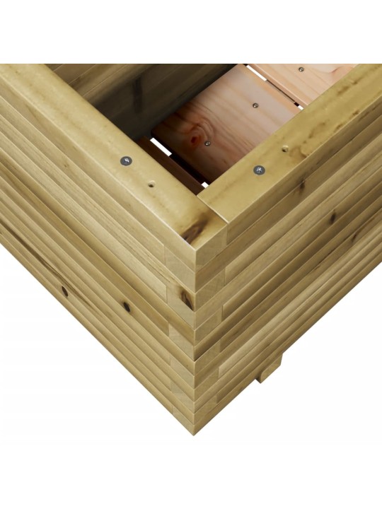 Zahradní truhlík 90 x 40 x 49,5 cm impregnované borové dřevo