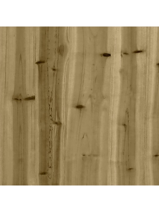 Zahradní truhlík 90 x 40 x 49,5 cm impregnované borové dřevo