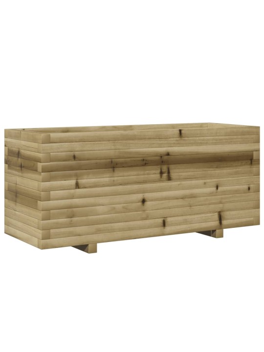 Zahradní truhlík 110 x 40 x 49,5 cm impregnované borové dřevo