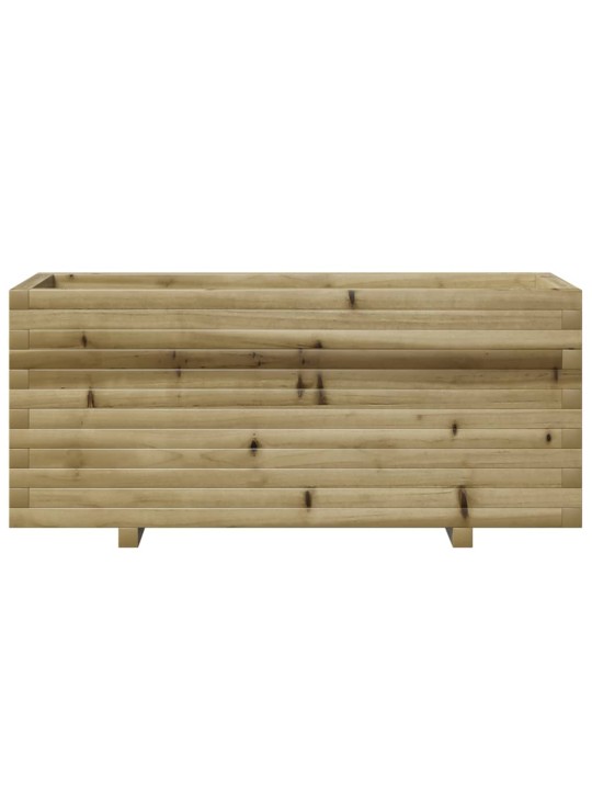 Zahradní truhlík 110 x 40 x 49,5 cm impregnované borové dřevo