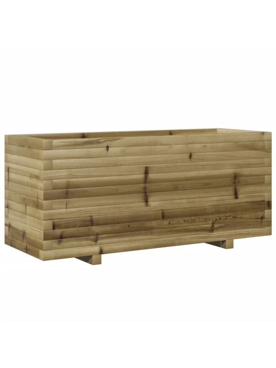 Zahradní truhlík 110 x 40 x 49,5 cm impregnované borové dřevo