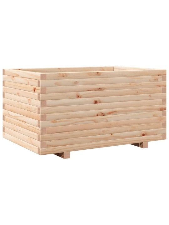 Zahradní truhlík 90 x 60 x 49,5 cm masivní borové dřevo