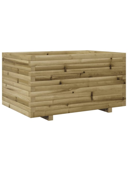 Zahradní truhlík 90 x 60 x 49,5 cm impregnované borové dřevo