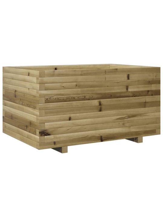 Zahradní truhlík 90 x 60 x 49,5 cm impregnované borové dřevo