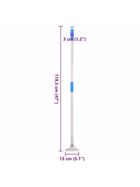 Násada pro podlahovou stěrku 119,5 cm ocel a plast