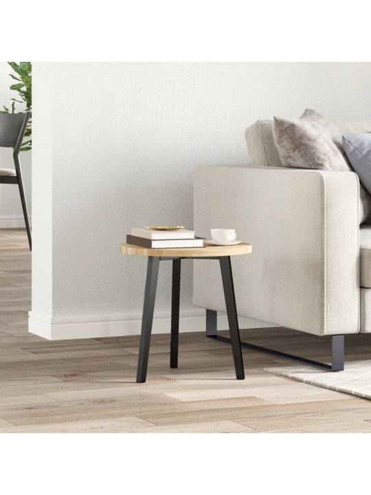 Stolní deska kulatá ø 40 x 2 cm masivní akáciové dřevo