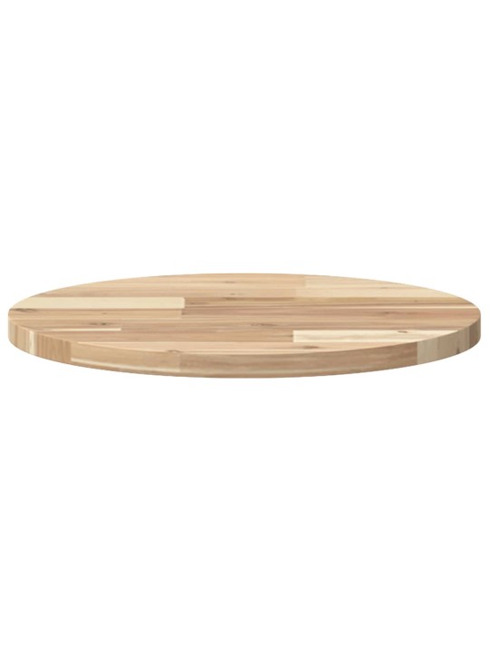 Stolní deska kulatá ø 40 x 2 cm masivní akáciové dřevo