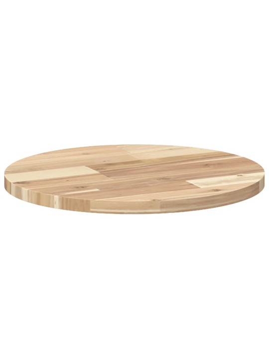 Stolní deska kulatá ø 40 x 2 cm masivní akáciové dřevo