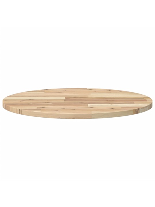 Stolní deska kulatá Ø 60 x 2 cm masivní akáciové dřevo