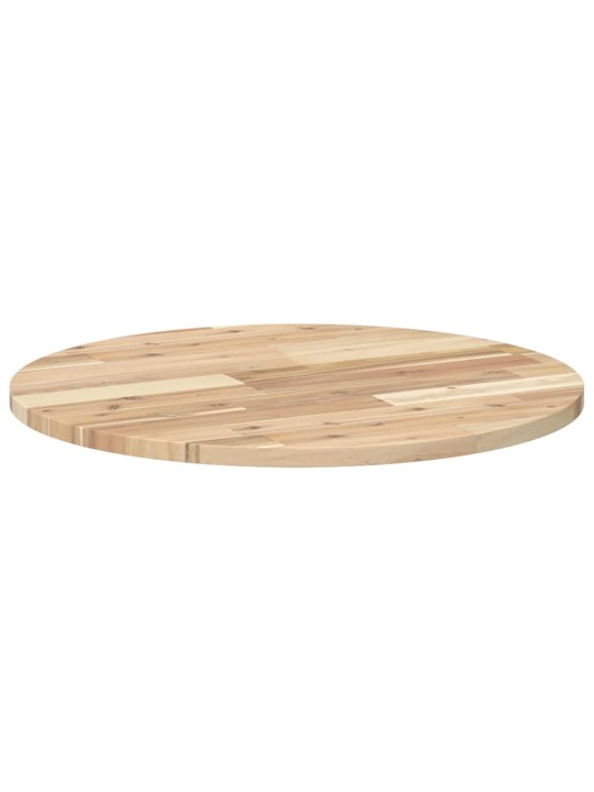 Stolní deska kulatá Ø 60 x 2 cm masivní akáciové dřevo