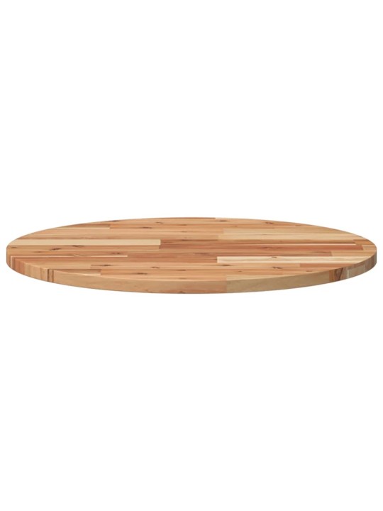 Stolní deska kulatá Ø 60 x 2 cm masivní akáciové dřevo