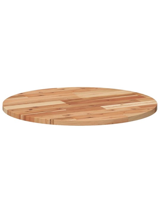 Stolní deska kulatá Ø 60 x 2 cm masivní akáciové dřevo