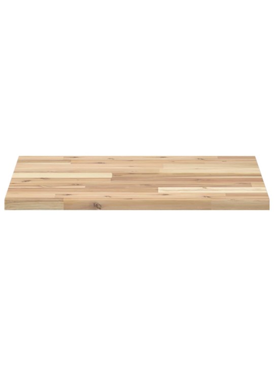 Stolní deska čtvercová 50 x 50 x 2 cm masivní akáciové dřevo