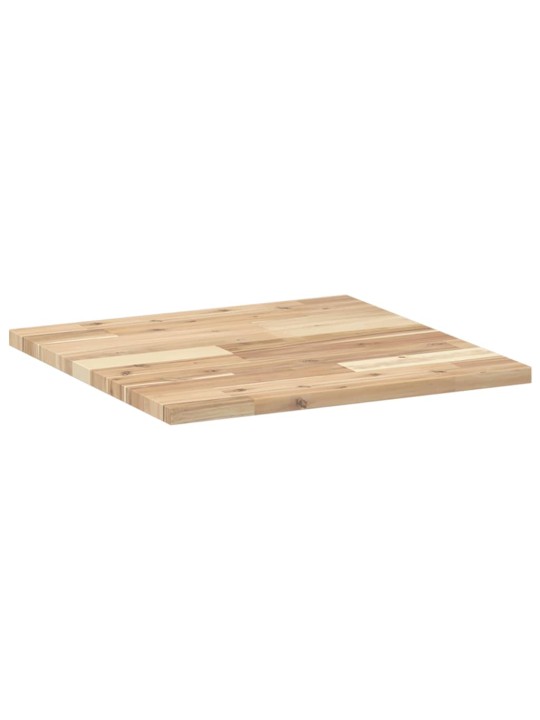 Stolní deska čtvercová 50 x 50 x 2 cm masivní akáciové dřevo