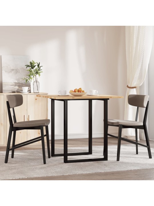 Stolní deska čtvercová 80 x 80 x 2 cm masivní akáciové dřevo