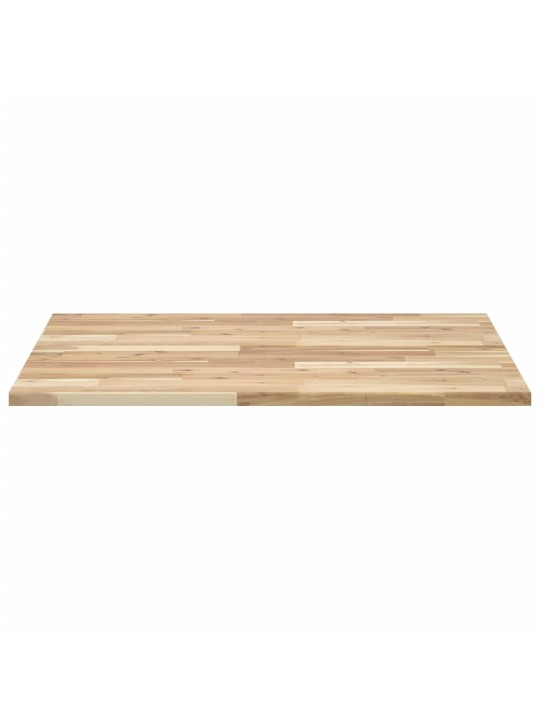Stolní deska čtvercová 80 x 80 x 2 cm masivní akáciové dřevo
