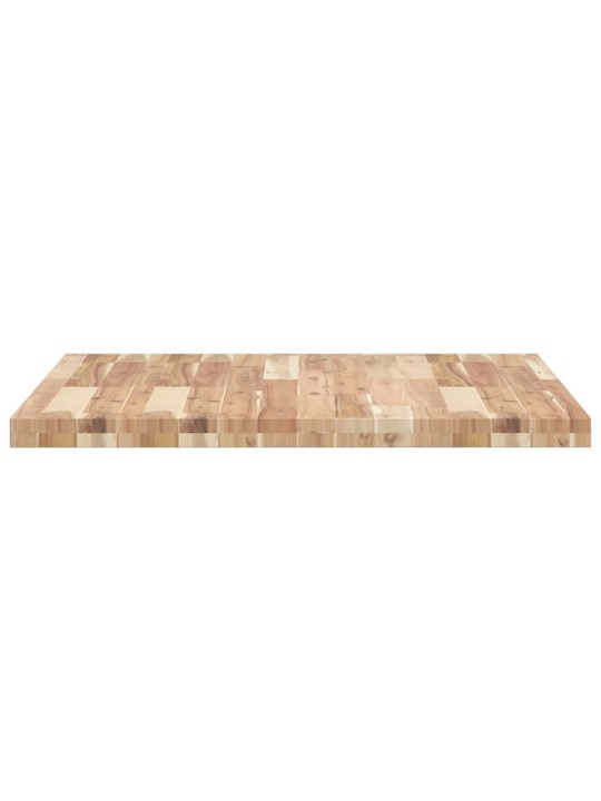 Stolní deska čtvercová 80 x 80 x 4 cm masivní akáciové dřevo