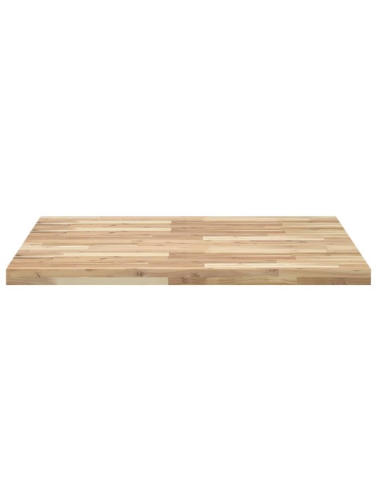 Stolní deska čtvercová 90 x 90 x 4 cm masivní akáciové dřevo