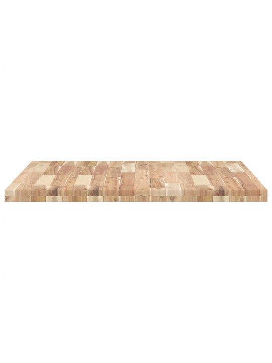Stolní deska čtvercová 90 x 90 x 4 cm masivní akáciové dřevo