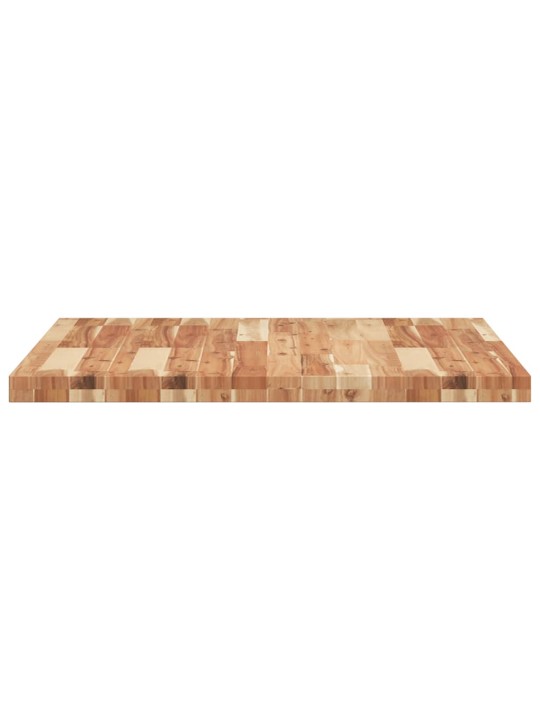 Stolní deska čtvercová 80 x 80 x 4 cm masivní akáciové dřevo