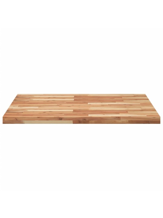 Stolní deska čtvercová 90 x 90 x 4 cm masivní akáciové dřevo
