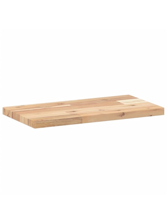 Stolní deska 40 x 20 x 2 cm obdélníková masivní akáciové dřevo
