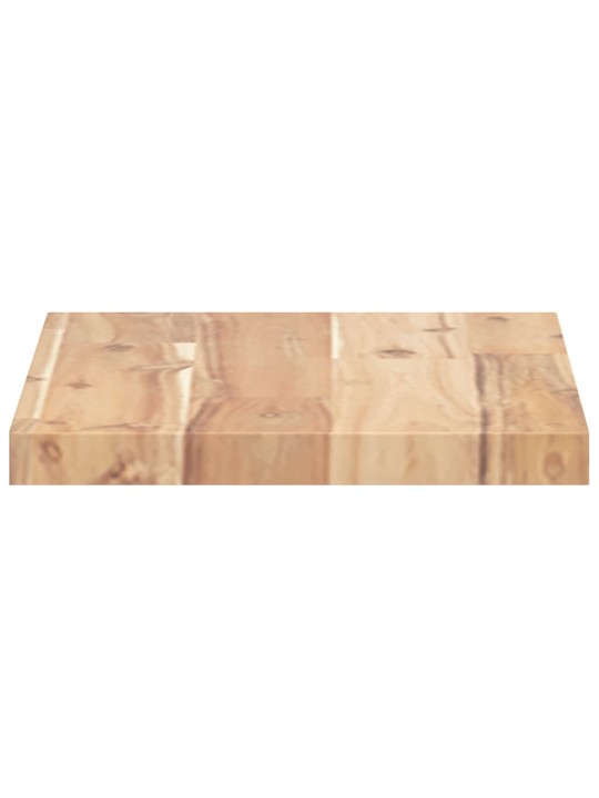 Stolní deska 40 x 20 x 2 cm obdélníková masivní akáciové dřevo