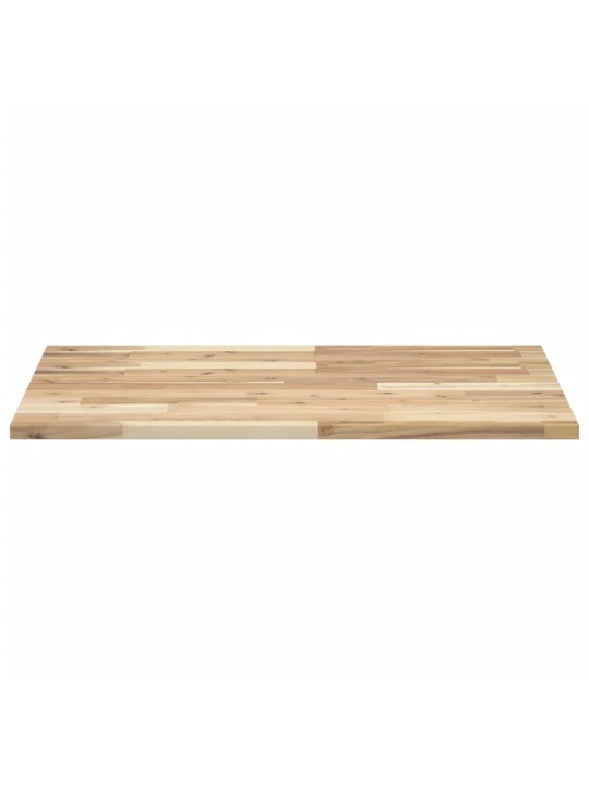 Stolní deska obdélníková 100 x 60 x 2 cm masivní akáciové dřevo