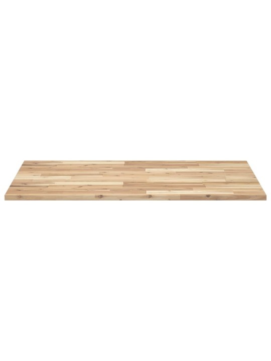 Stolní deska obdélníková 80 x 70 x 2 cm masivní akáciové dřevo