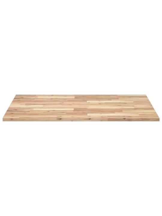 Stolní deska obdélníková 100 x 80 x 2 cm masivní akáciové dřevo