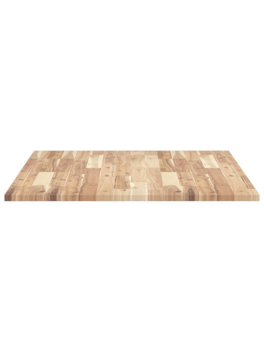 Stolní deska obdélníková 100 x 80 x 2 cm masivní akáciové dřevo