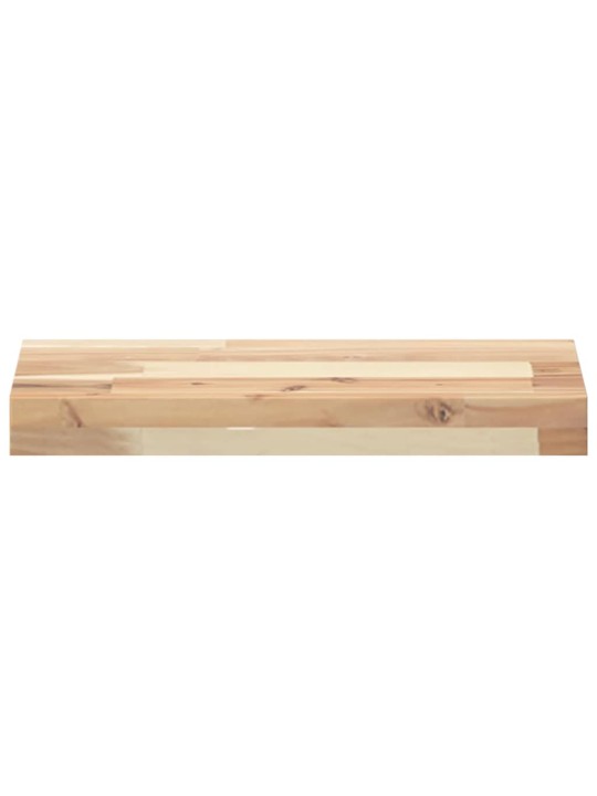 Stolní deska 40 x 20 x 4 cm obdélníková masivní akáciové dřevo