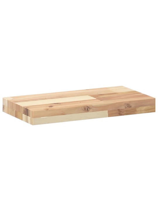 Stolní deska 40 x 20 x 4 cm obdélníková masivní akáciové dřevo