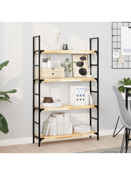Stolní deska 100 x 20 x 4 cm obdélníková masivní akáciové dřevo