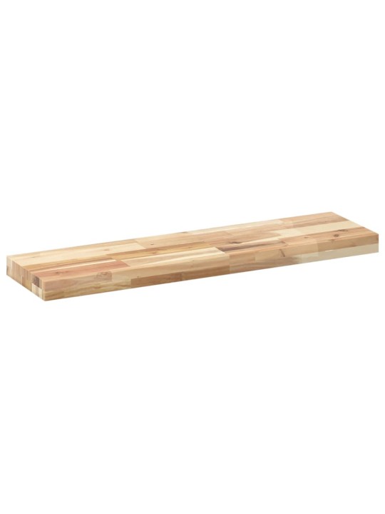 Stolní deska 100 x 20 x 4 cm obdélníková masivní akáciové dřevo