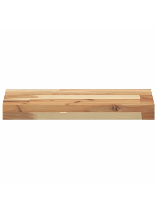 Stolní deska 40 x 20 x 4 cm obdélníková masivní akáciové dřevo