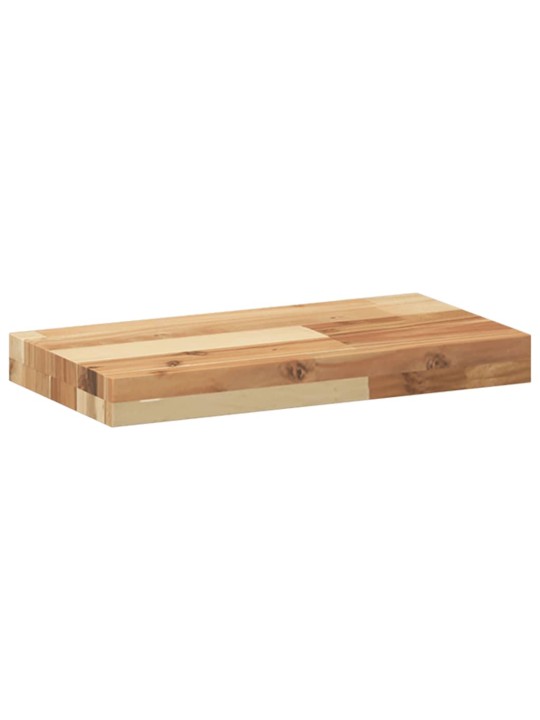 Stolní deska 40 x 20 x 4 cm obdélníková masivní akáciové dřevo