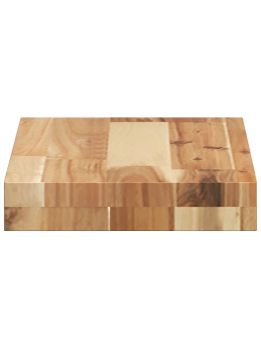 Stolní deska 40 x 20 x 4 cm obdélníková masivní akáciové dřevo