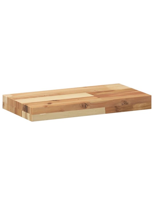 Stolní deska 40 x 20 x 4 cm obdélníková masivní akáciové dřevo