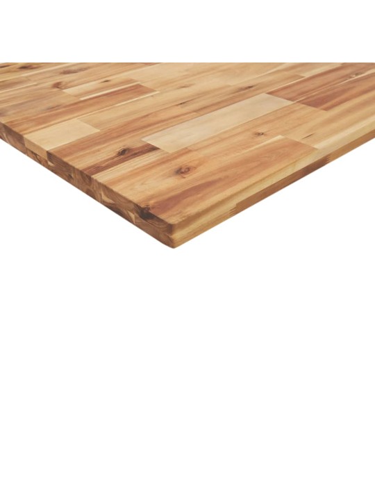 Stolní deska 40 x 20 x 4 cm obdélníková masivní akáciové dřevo
