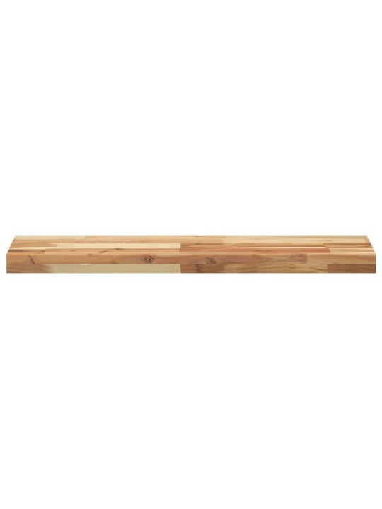 Stolní deska 80 x 20 x 4 cm obdélníková masivní akáciové dřevo