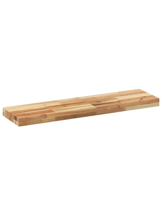 Stolní deska 80 x 20 x 4 cm obdélníková masivní akáciové dřevo