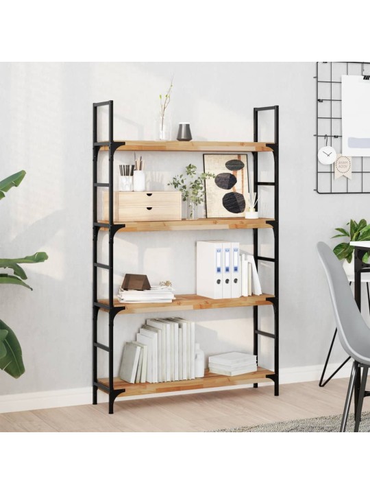 Stolní deska 100 x 20 x 4 cm obdélníková masivní akáciové dřevo