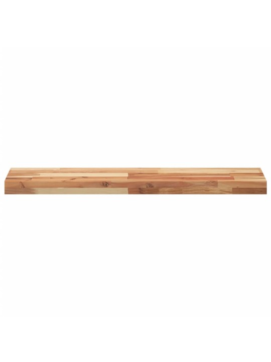 Stolní deska 100 x 20 x 4 cm obdélníková masivní akáciové dřevo