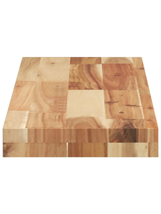 Stolní deska 100 x 20 x 4 cm obdélníková masivní akáciové dřevo