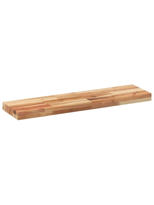 Stolní deska 100 x 20 x 4 cm obdélníková masivní akáciové dřevo