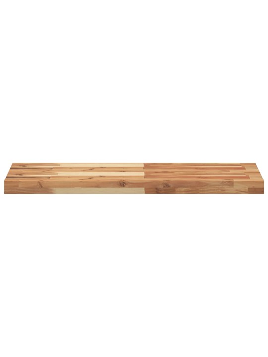 Stolní deska 100 x 30 x 4 cm obdélníková masivní akáciové dřevo